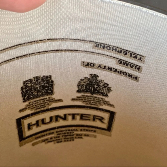 Hunter original stripe tall boots sz 8 - Picture 7 of 10